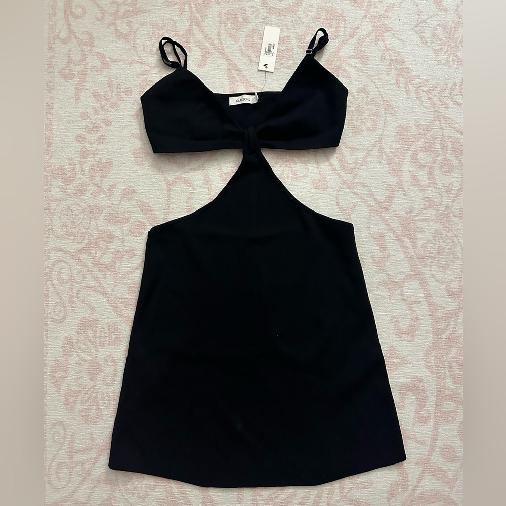 Black glassons dress
